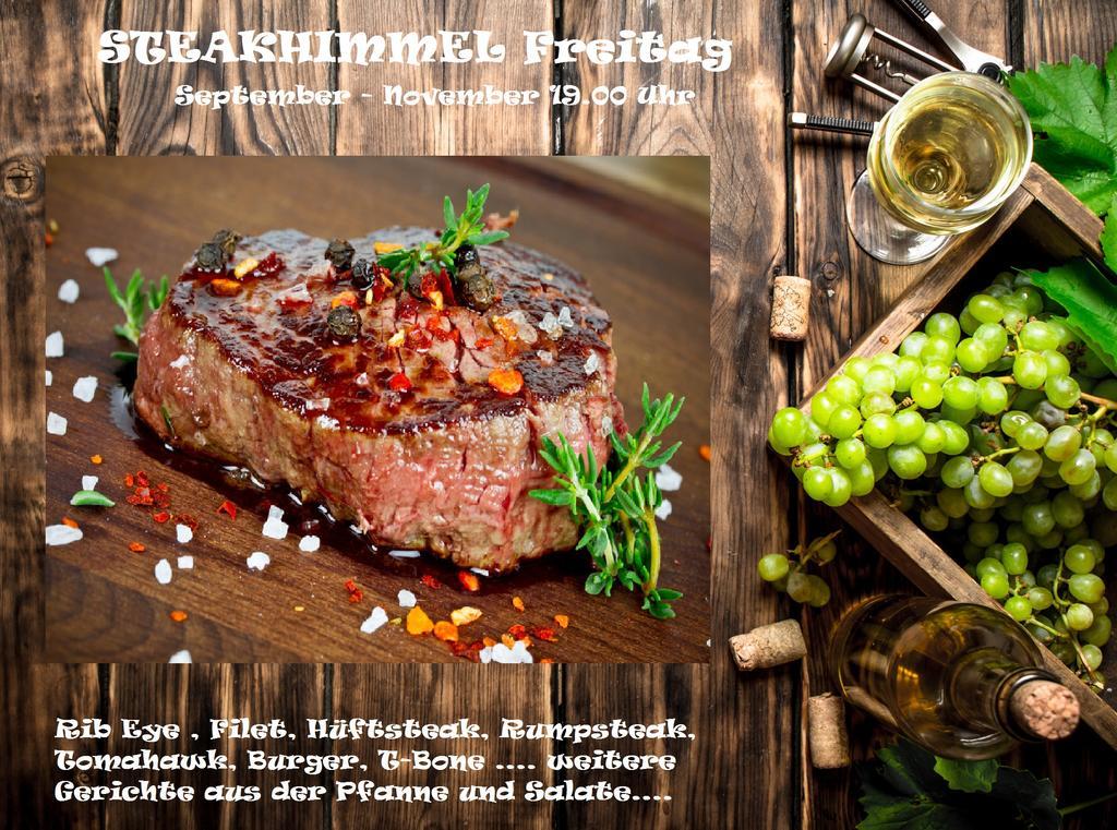 Rhoenblick Landhotel - Restaurant - Countrypub ペータースベルク エクステリア 写真